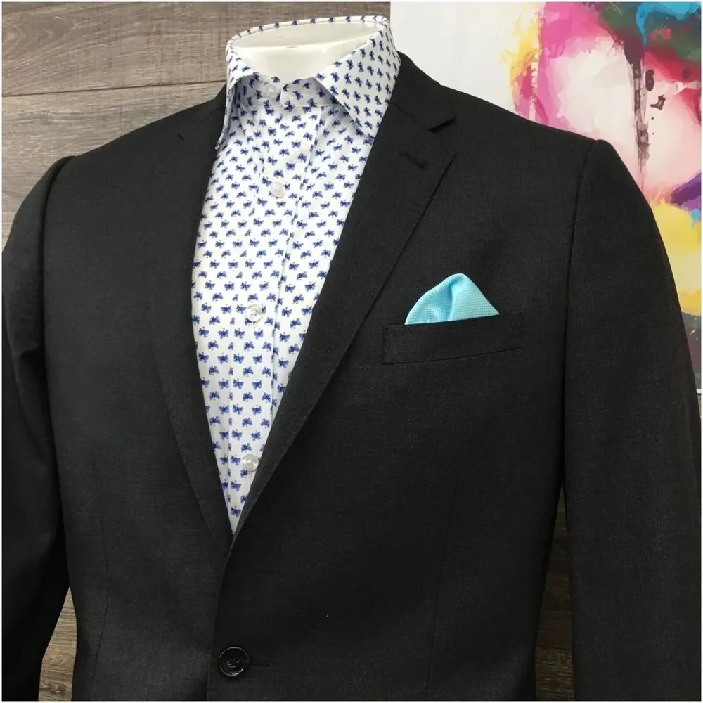 J CREW LUDLOW Mens Blazer Sport Coat Two Button Casual Jacket Size 42L Wool Suit